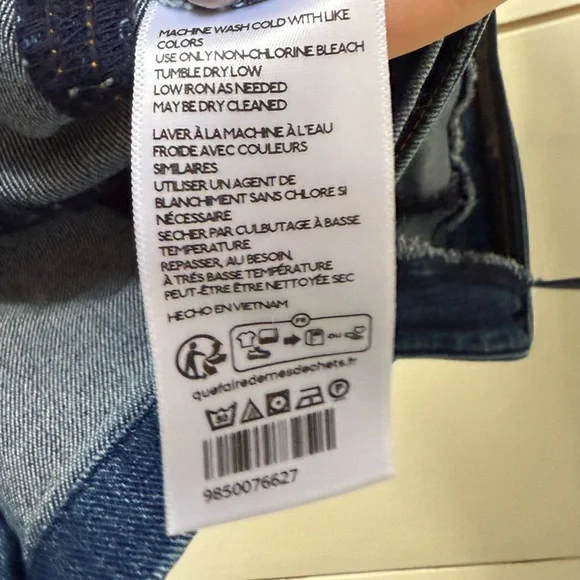 Silence+Noise Mia Belted Buckle Denim Tube Top Urban Outfitters Size Small Y2K - Picture 11 of 12